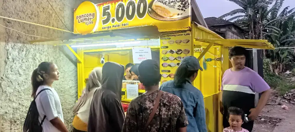 Lowongan jaga stand Pancong Lumer Ajibb