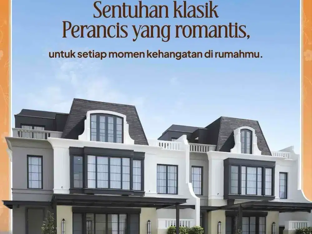 Bellefont East Rumah Mewah Konsep Attic Facade Paris Classic