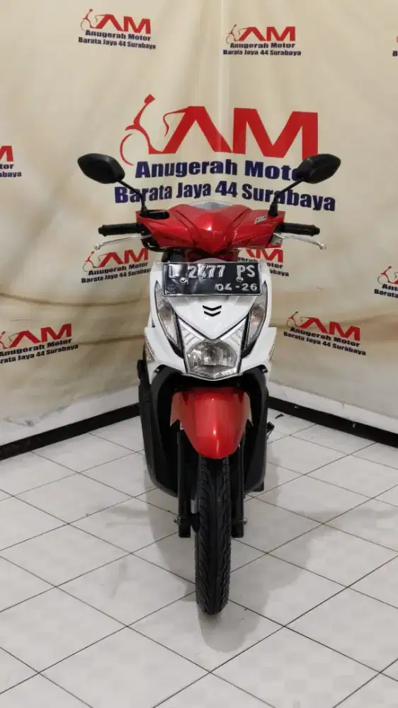 Ready Honda Beat FI Esp Tahun 2016 warna merah putih