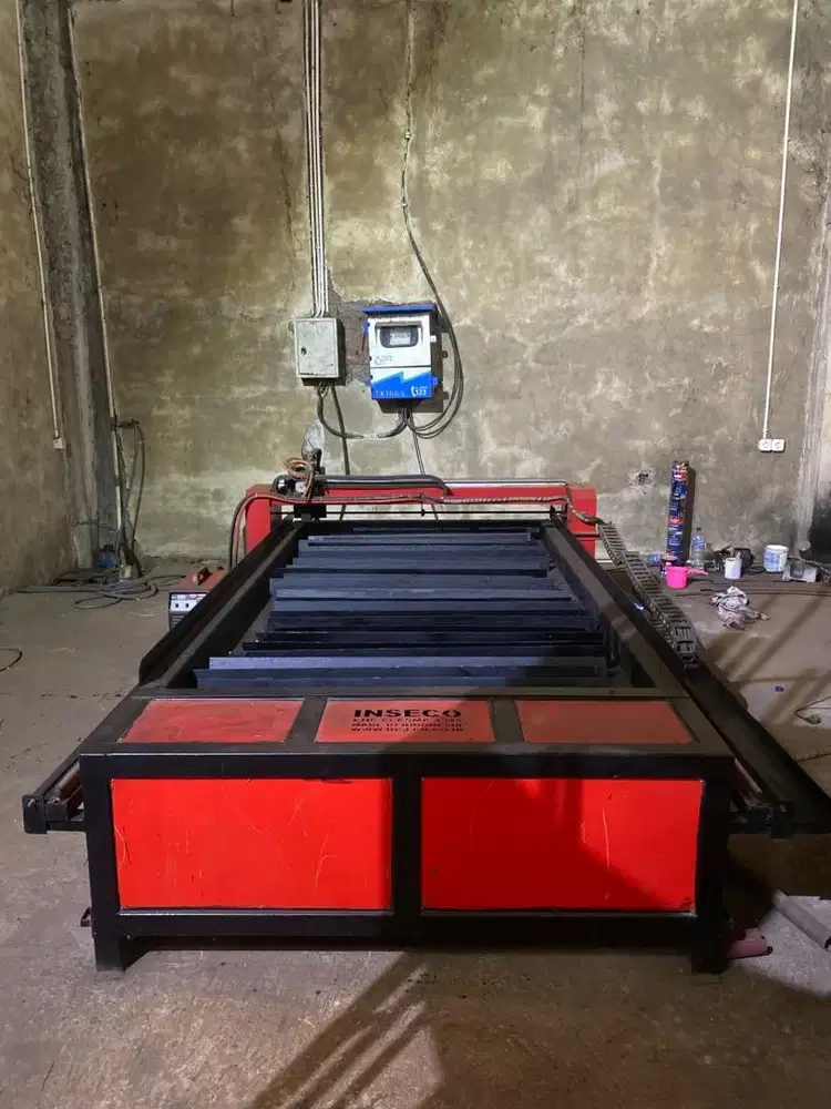 JUAL MESIN CNC PLASMA XYZ AXIS PEMOTONG PLAT BESI OTOMATIS