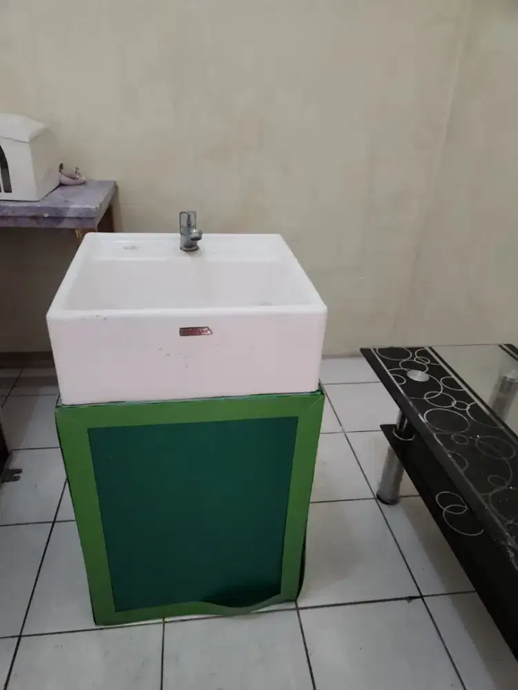 Jual cepat wastafel portable, harga bisa nego