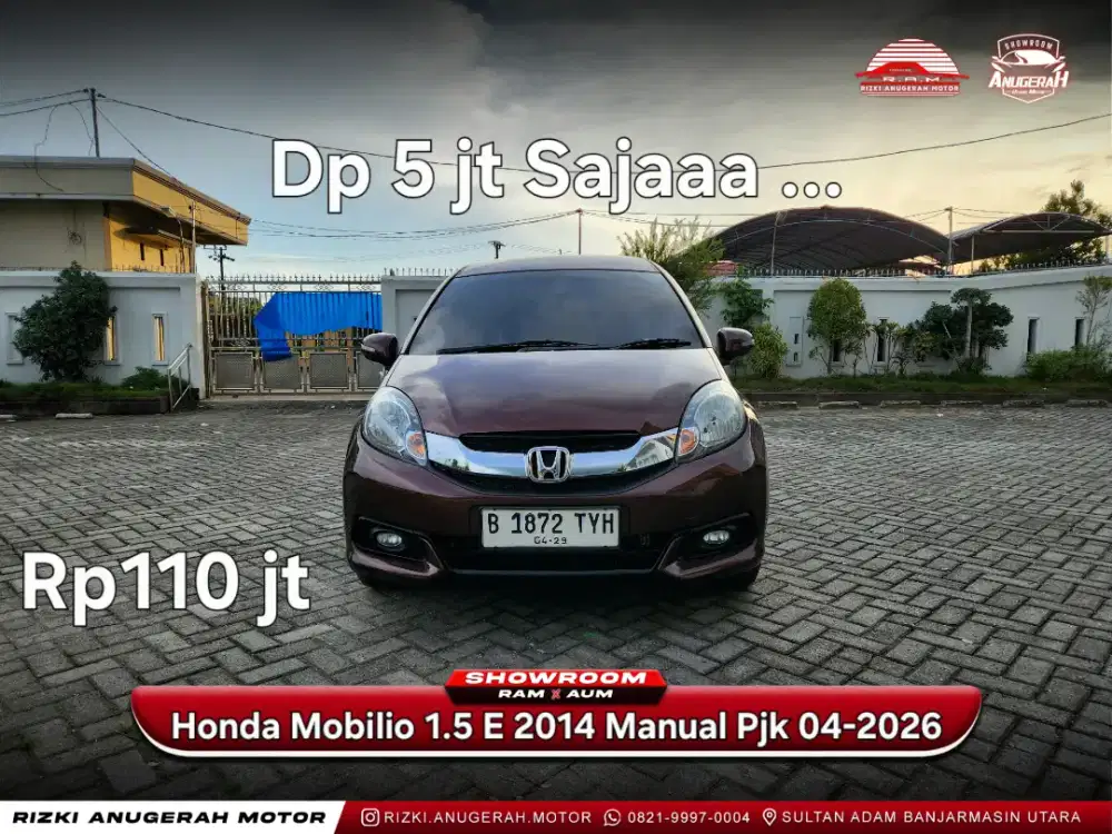 Dp 5jt Honda Mobilio 1.5 MT 2014 Pjk 04-2026