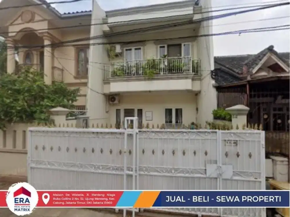 Jual Cepat! Rumah Mewah Unfurnish Lokasi Strategis Dan Bebas Banjir Di Kamal Kalideres