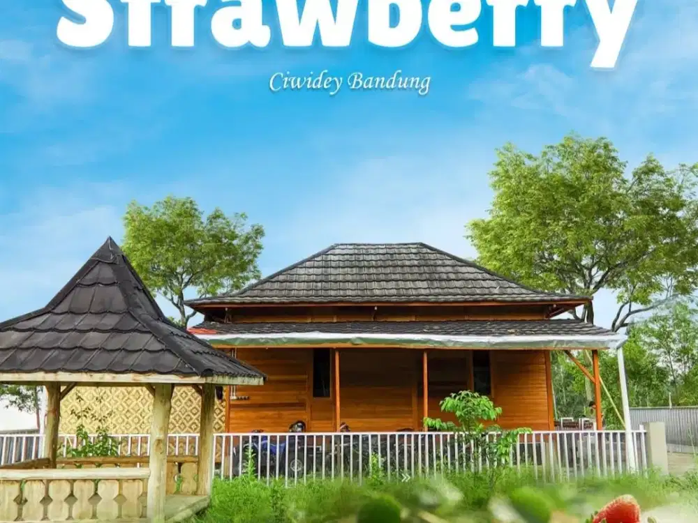 Kavling Kebun Strawberry Ekslusif di Jantung Wisata Ciwidey