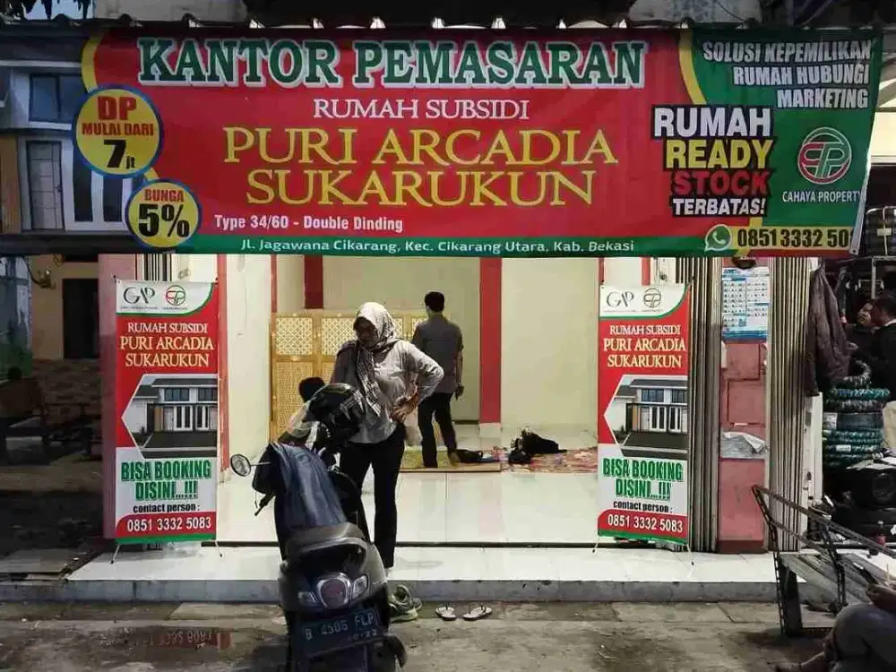 Puri Arcadia Sukarukun Rumah Subsidi terdekat dengan stasiun cikarang