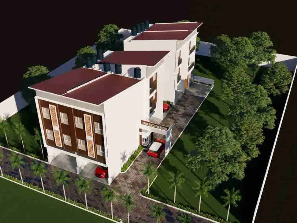 Jual Rukost di Serpong kota Tangerang full furnished 8 kamar tidur dan mandi strategis ke universitas Pamulang Tangerang Selatan