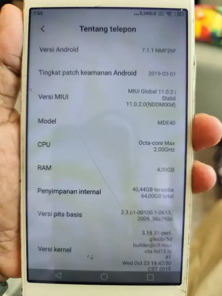 Xiaomi Mi Max 2 4/64 apa ada ny