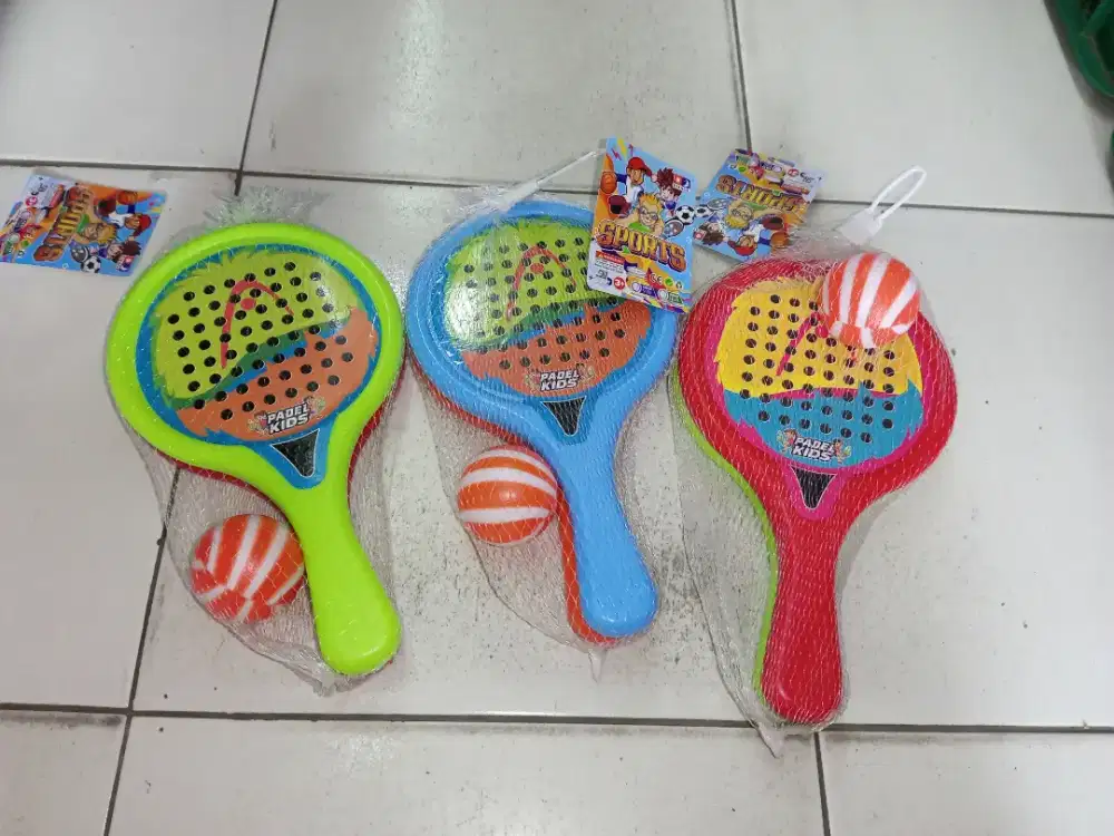 mainan anak raket padel