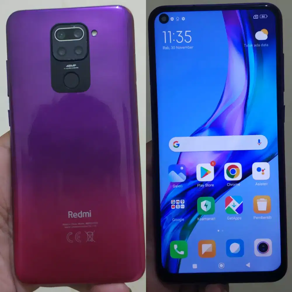 Xiaomi redmi not 9 RAM 4/64 GB