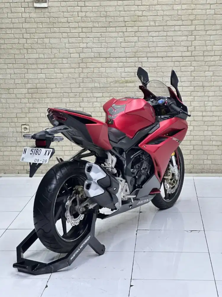 ODO 5RB‼️ Honda CBR 250RR 2018 Matte Red Simpanan - mustika motor