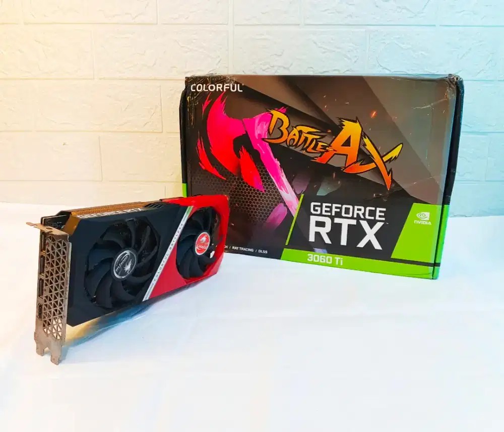 VGA COLORFUL RTX 3060 TI 8GB FULLSET BOX SECOND