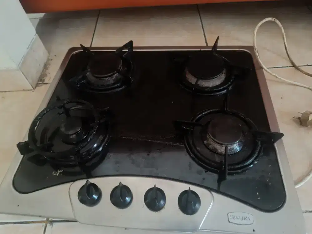 Kompor Italiana 4 tunku tanam