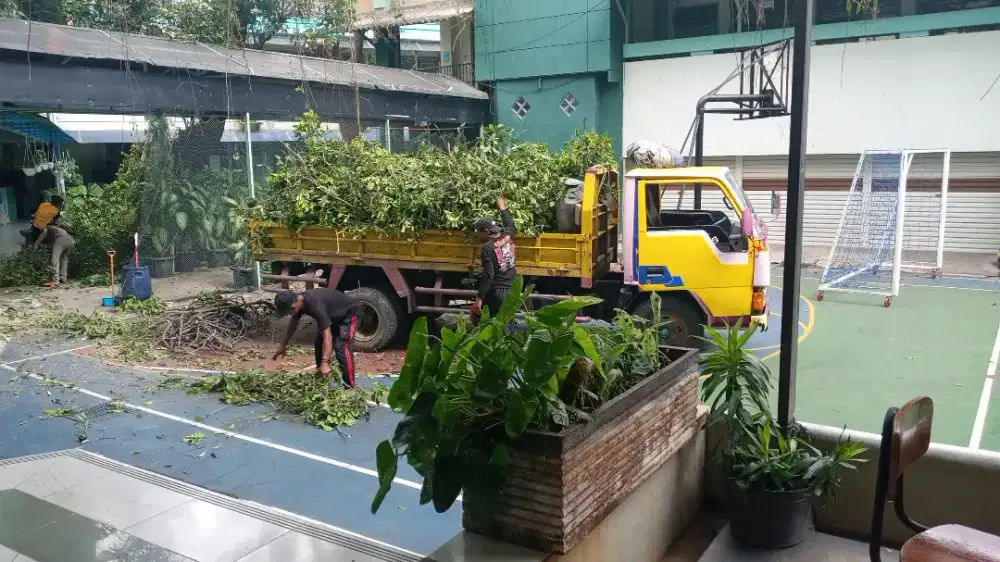 Jasa buang sampah puing urugan dan pindahan lainyah