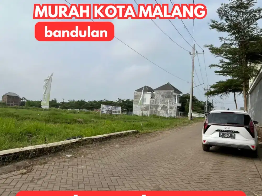Dijual Tanah Kota Malang Lokasi Bandulan, Tengah Kota!