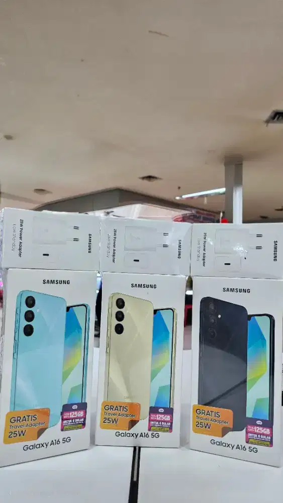 NEW HP SAMSUNG A16 5G RAM 8/256 GARANSI RESMI SAMSUNG 1TAHUN