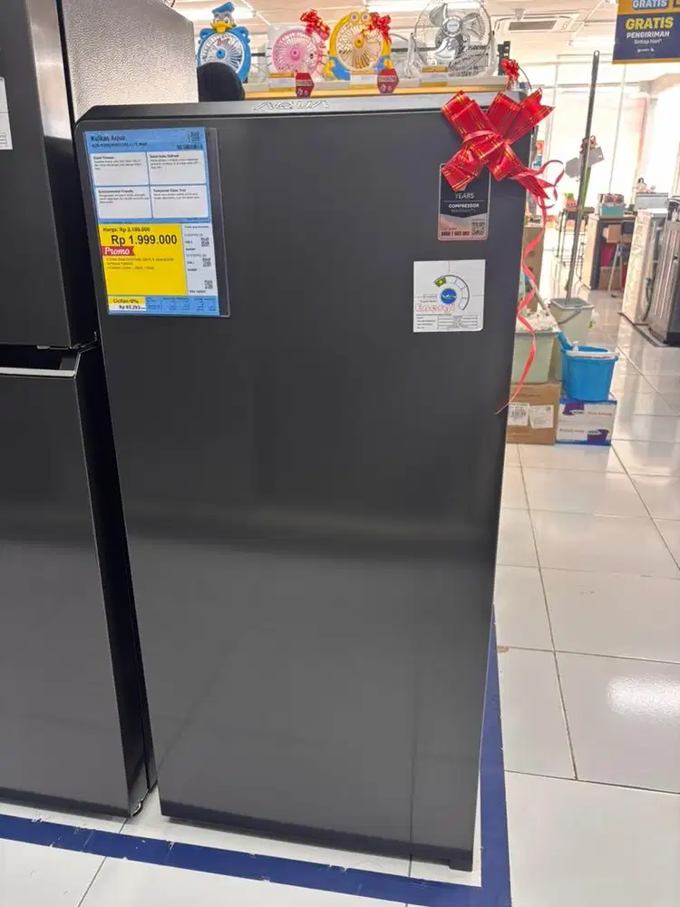 KULKAS AQUA 165 L BISA CICILAN PAKAI HOME CREDIT