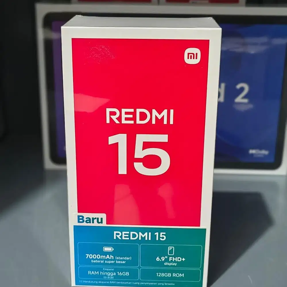 PROMO NEW REDMI 15 GARANSI XIAOMI INDONESIA!! BISA KREDIT TANPA DP!!