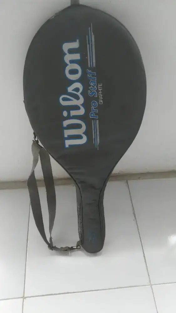 Raket Wilson Pro Staff Graphite Original, hrg nego sampe jadi
