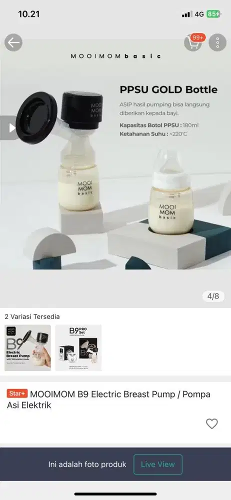 Breast Pump Mooimom B9