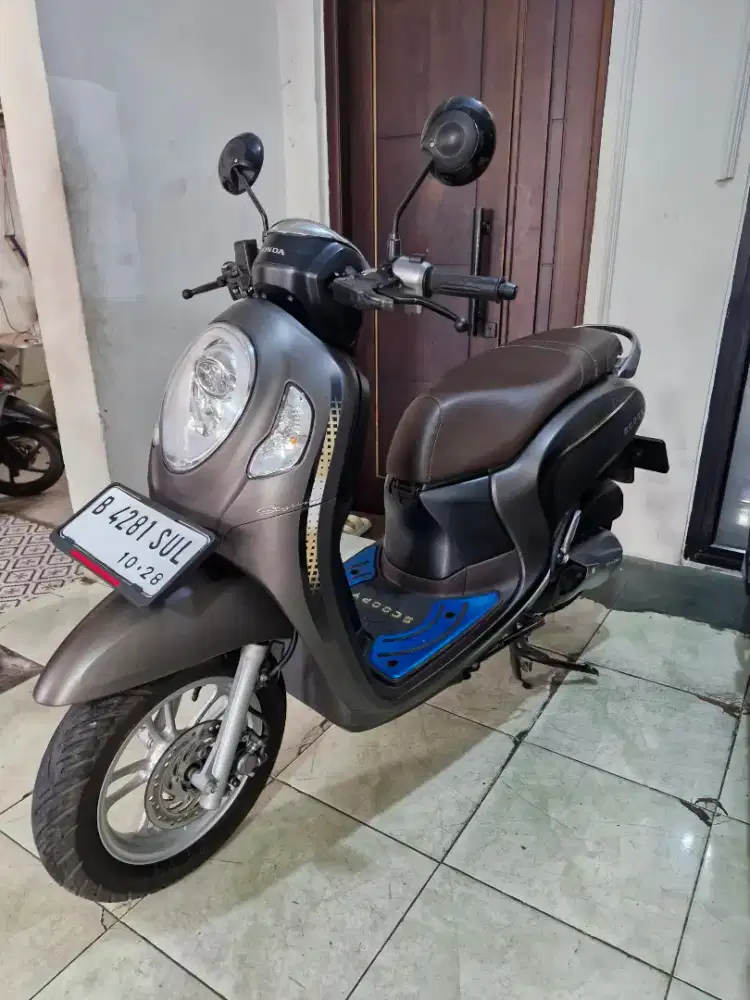 SCOOPY 2023 KEYLESS, B DKI, SS KUMPLIT, MESIN SEHAT, GRESS ISTIMEWA
