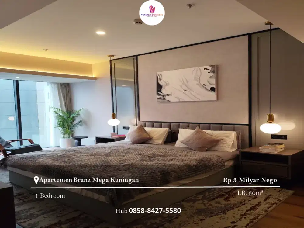 Dijual Apartement Branz Kuningan 1 Bedroom Full Furnished