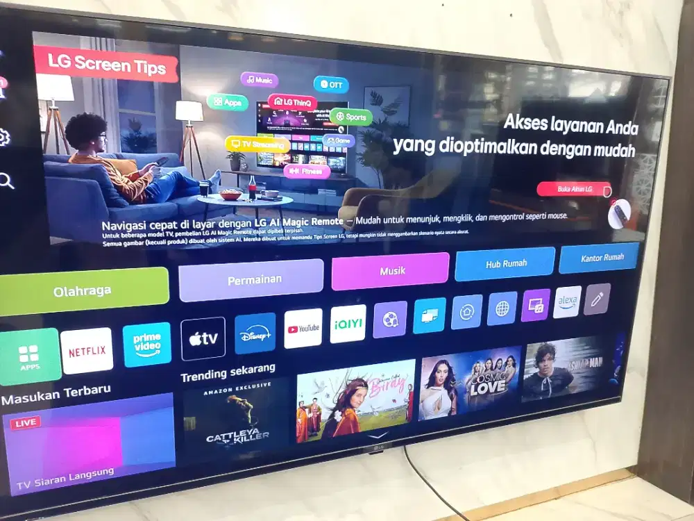 SEMART TV LG 43 INCH