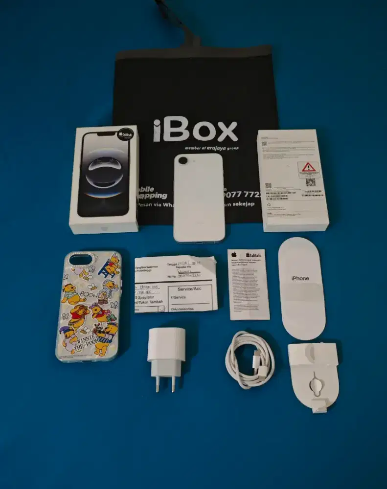 Iphone 16E 128gb IBOX Bliblii resmi baru 2 minggu pakai BH 100%