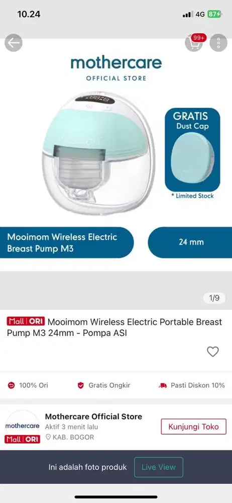 Breast Pump Mooimom M3