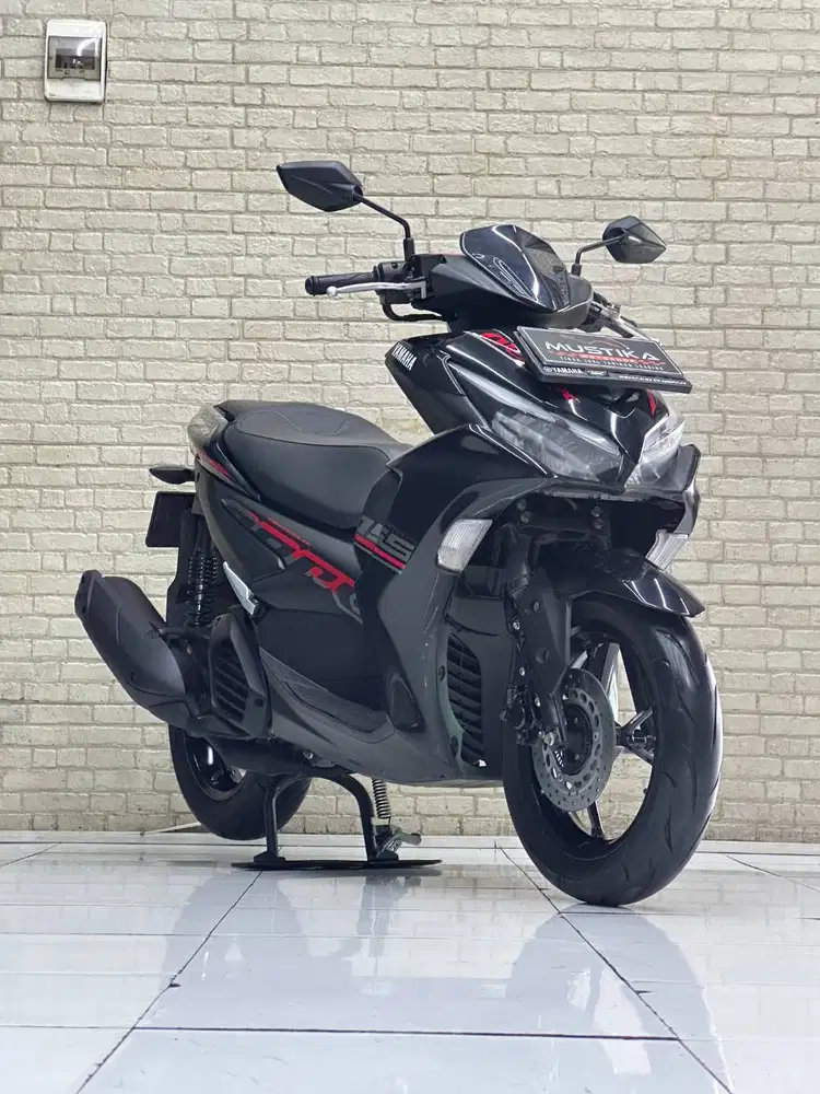 aerox 155cc black plat jatim mulus