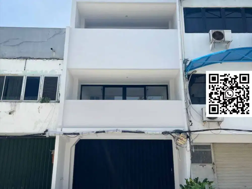 Ruko Mangga Besar Jakarta Barat – Siap Pakai, Baru Renovasi 2025, Cocok untuk Kantor