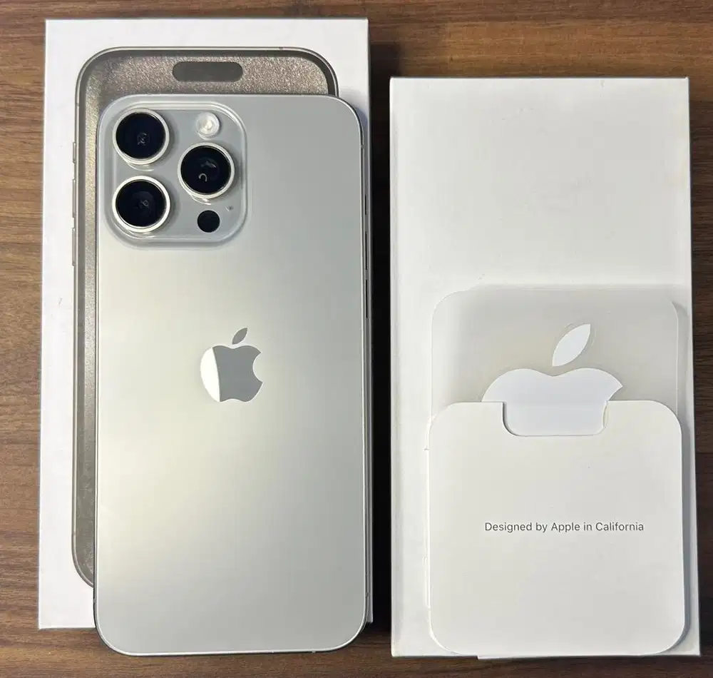 IPHONE 15 PROMAX DUAL SIM 256 GB FULLSET MULUS