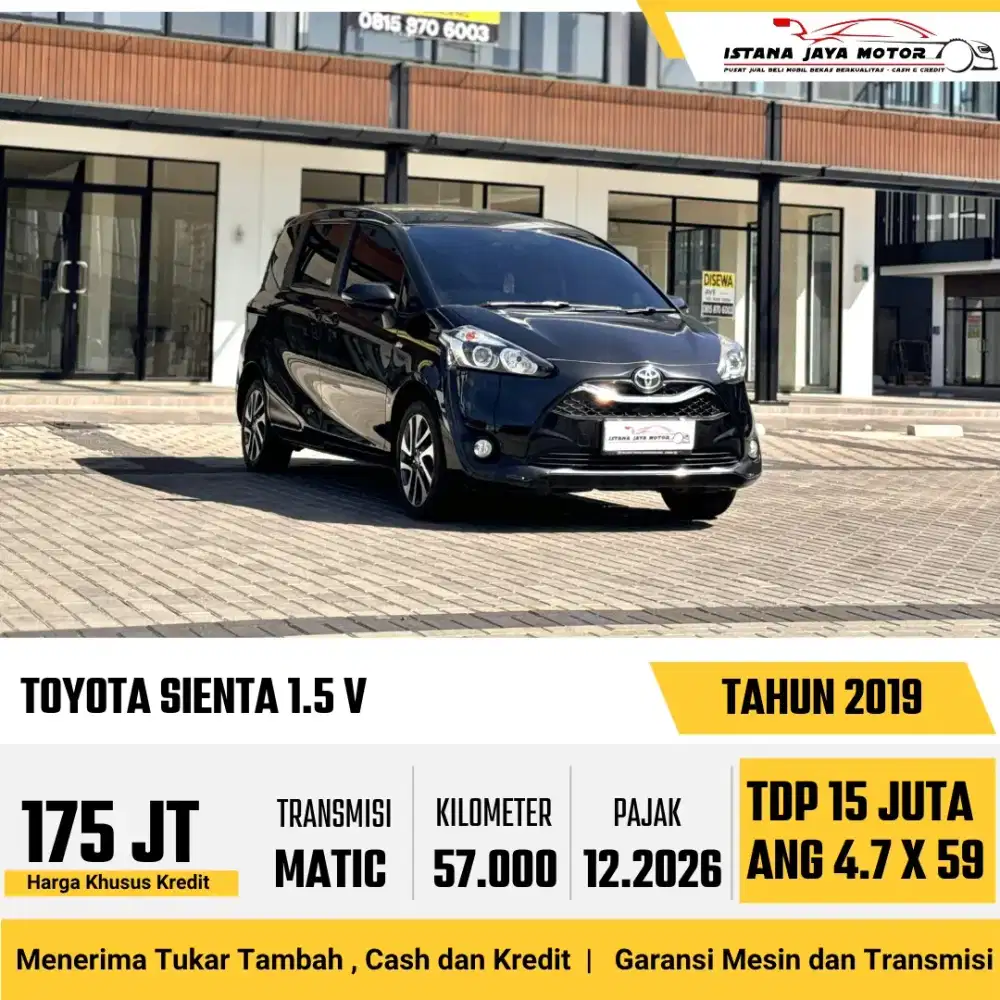 TOYOTA SIENTA (2019)  #FACELIFT