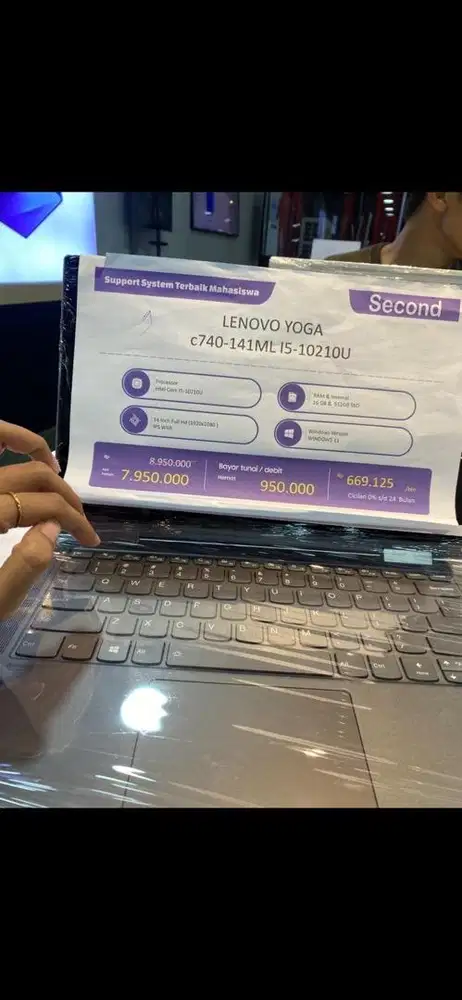 Laptop lenovo yoga C740