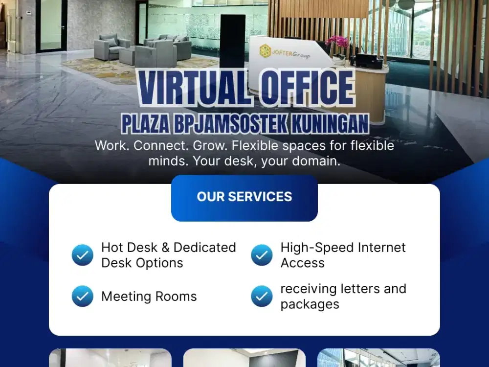 Disewakan Virtual Office Plaza Bpjamsostek Jakarta Selatan