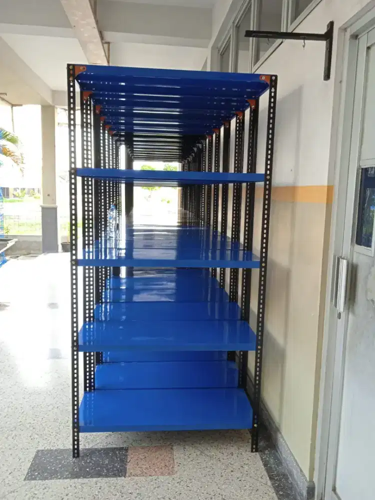 Rak besi rak buku rak kantor
