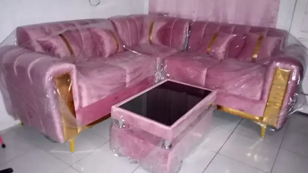 Sofa L Tazkia Modern Minimalis