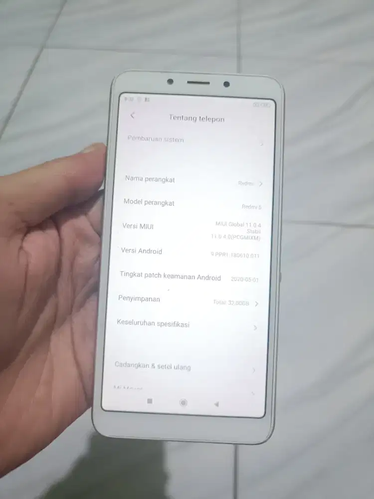 Redmi 6 3/32 btngan