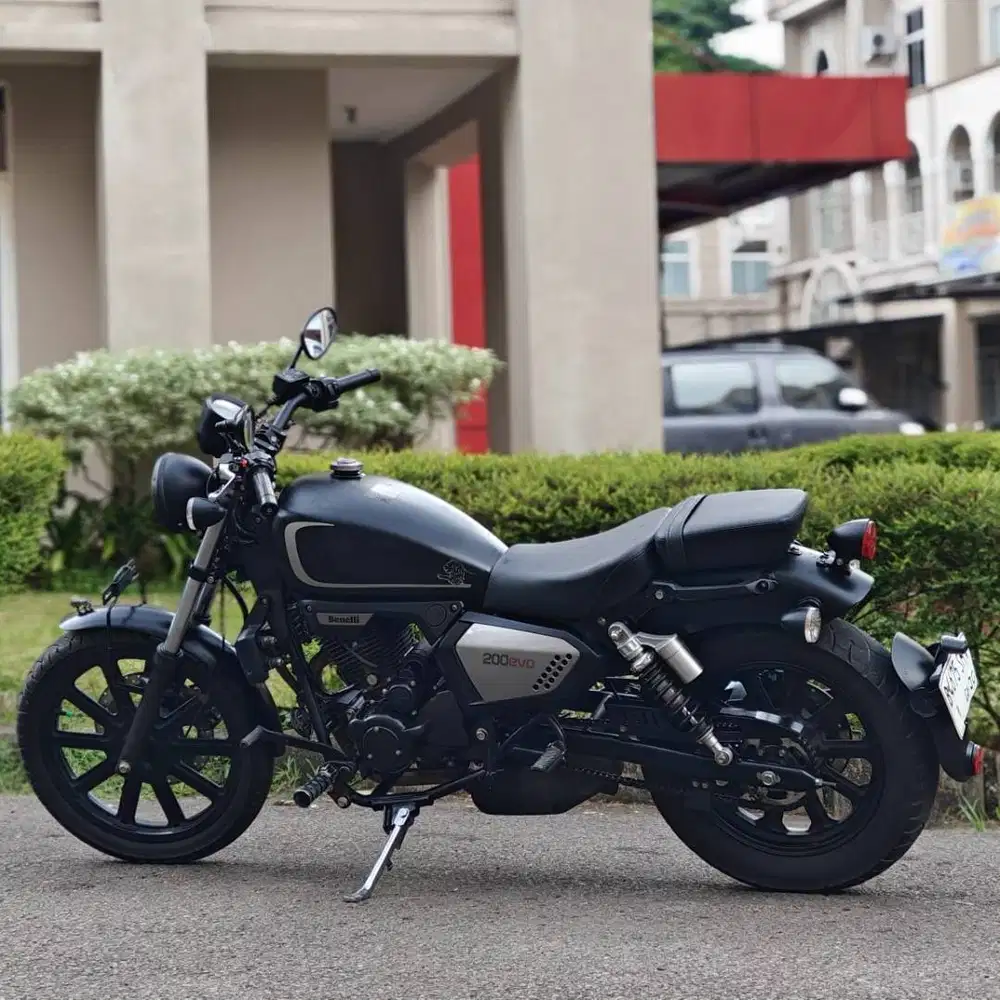 BENELLI MOTOBI 200 EVO BLACK 2021 KM RENDAH PAJAK PANJANG FULL MULUS