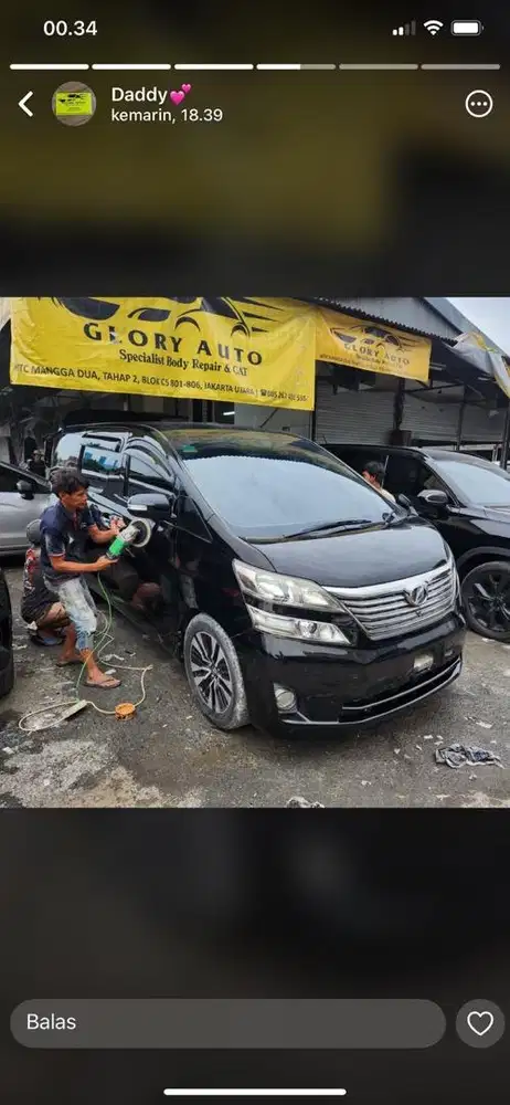 Dibutuhkan Tukang Dempul / Cat Body Repair