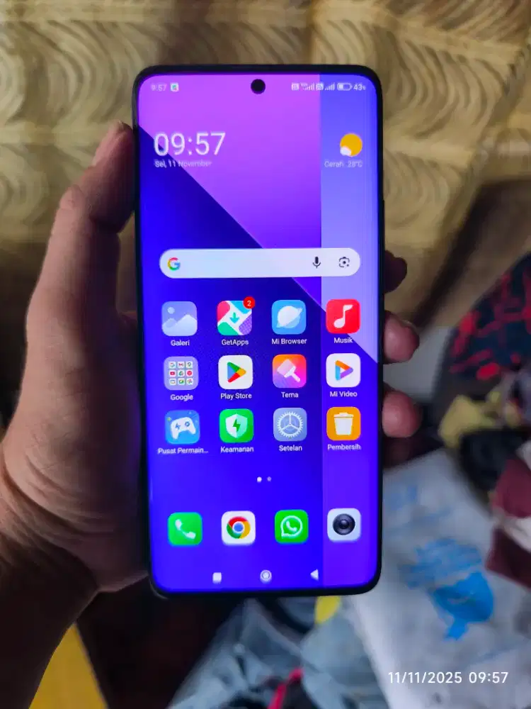 Redmi Note 13 Pro Plus 5G 12/512 (Hp saja) segel mulus siap pakai