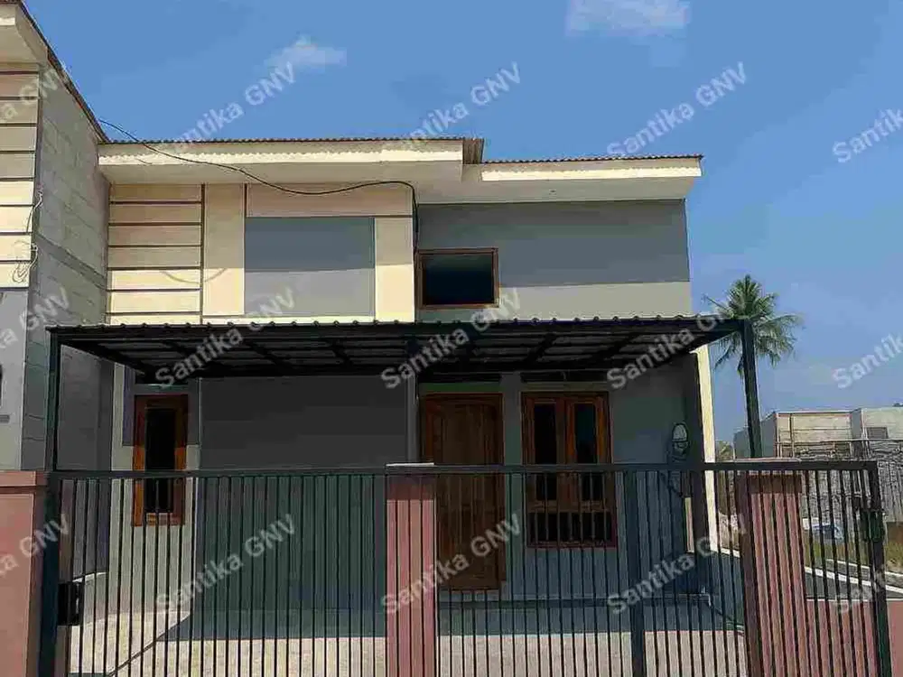 Dijual Rumah Modern 5 menit ke Stasiun Daru, free kanopi dan pagar besi untuk cash keras!