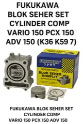 Fukukawa Blok Seher SET Cylinder Comp Vario 150 PCX 150 ADV 150 (K36 K