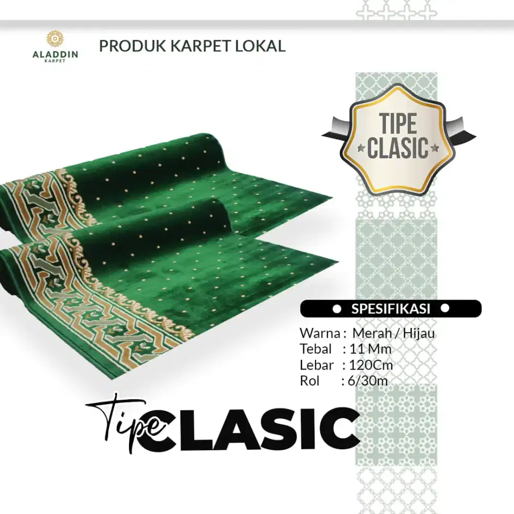 Karpet Masjid tipe classic