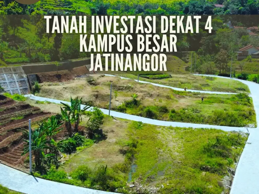 Tanah Investasi Kost Jatinangor Dekat Unpad