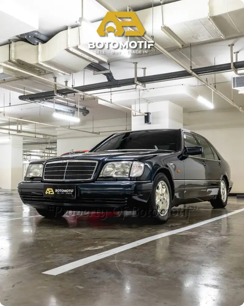 Mercedes-Benz S280 W140 Azure Blue 1996