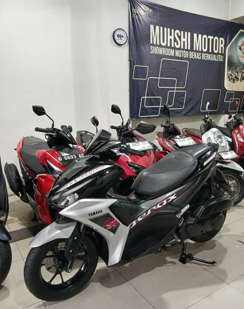 AEROX VVA CONNECTED TAHUN 2023, SEPERTI BARU KM 15 RIBU, MUHSHI MOTOR.