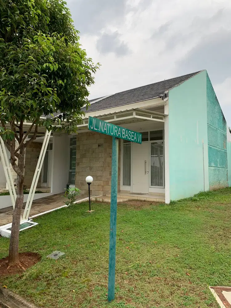 DIJUAL RUMAH HOOK DI SERPONG NATURA CITY - CLUSTER BASEA