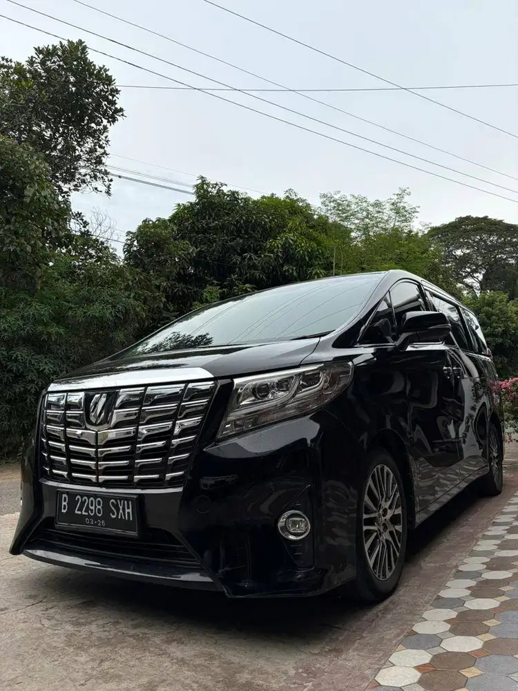 Toyota Alphard G 2.5 AT 2015