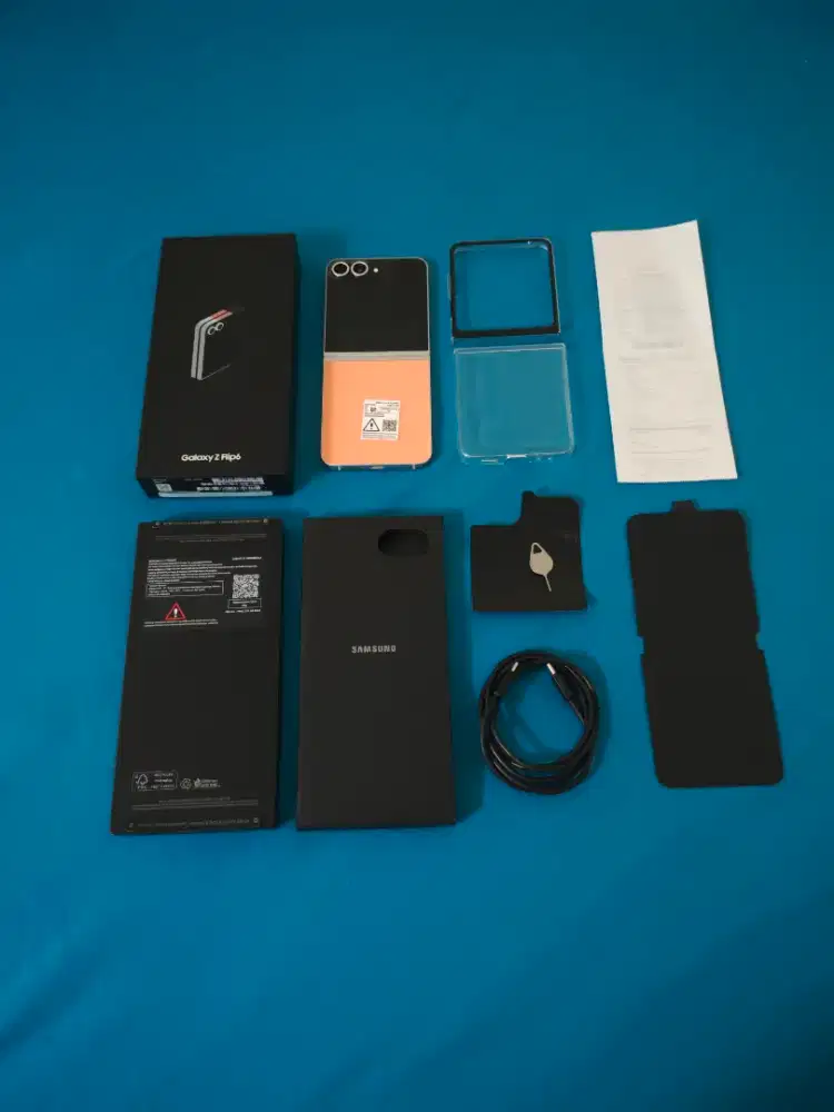 Samsung Z Flip 6 12/512gb SEIN Resmi Fullset original mulus terawat
