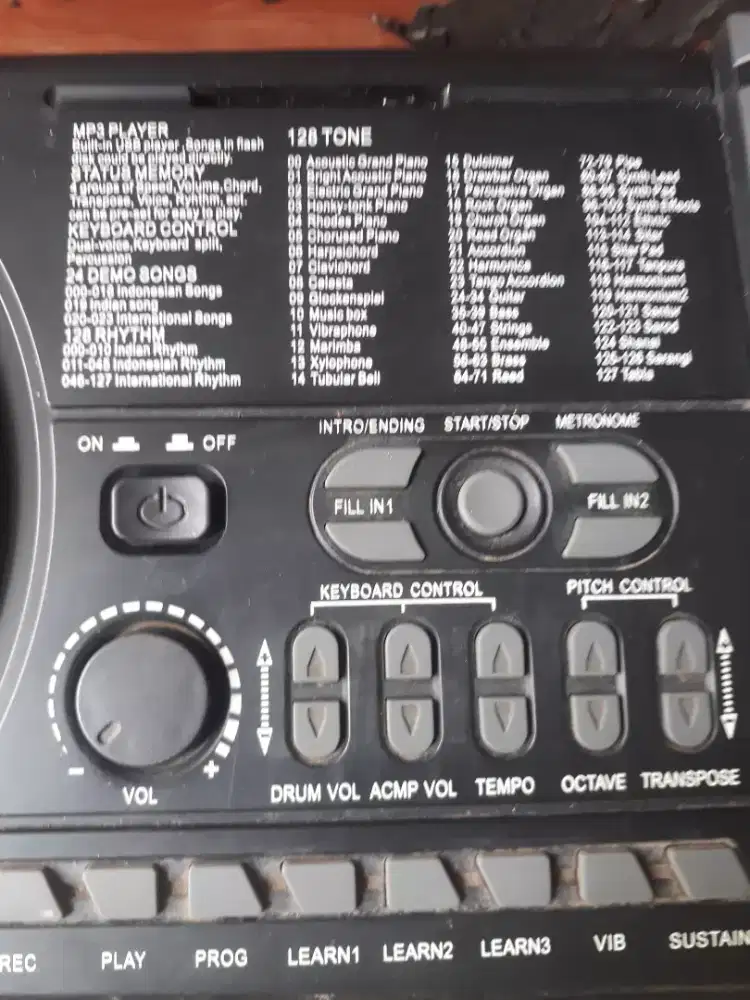 keyboard untuk anak belajar kondisi baik